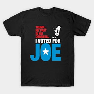 Voted for Joe (Blue) T-Shirt